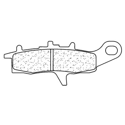 Placute frana - Placute de frana CL BRAKES ATV1