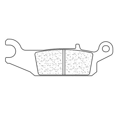 FRANA - Placute de frana CL BRAKES ATV1