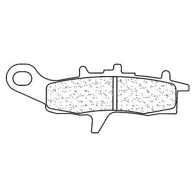 Placute frana - Placute de frana CL BRAKES ATV1
