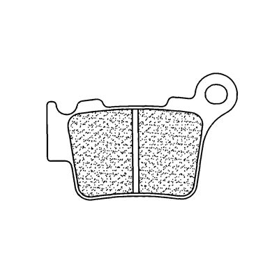 Placute de frana CL BRAKES X59 (X55) [1]