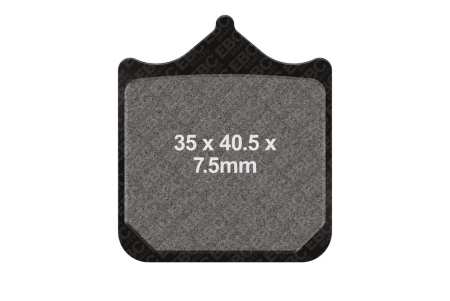 Placute frana - Placute de frana EBC FA322/4HH