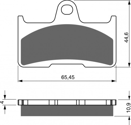FRANA - Placute de frana GOLDFREN K5