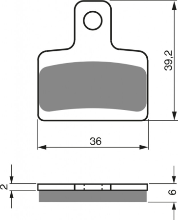 FRANA - Placute de frana GOLDFREN K5