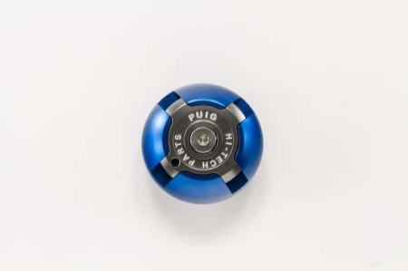 MOTOR - Plug oil cap PUIG Albastru M27x3