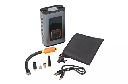 Pompă electrică compresor auto/moto 12V compresor LCD + powerbank 4000 mAh [4]