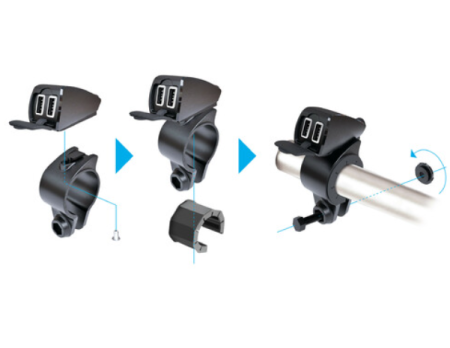 Priza dublu usb-fix Trek moto atv [5]