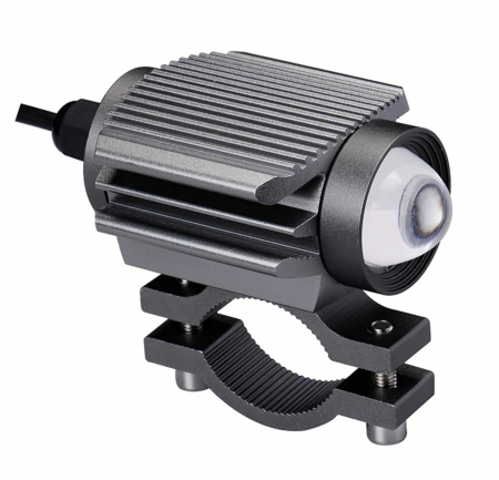 Proiectoare moto auxiliare slim lumini de zi [5]