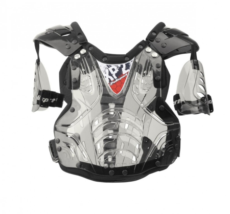 ECHIPAMENTE - Protectie de piept POLISPORT XP2 JUNIOR smoke black/black/smoke black