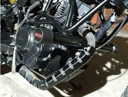 Protecție evacuare toba moto ornament galerie motocicleta esapament [6]