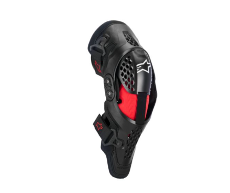 Protectii Picioare - Protectii genunchi ALPINESTARS MX SX-1 Plasma culoare negru/rosu