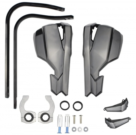 Protecții mâini cu led / handguard moto / atv [4]