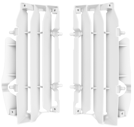 SUSPENSIE CADRU - Radiator louvers POLISPORT PERFORMANCE Alb