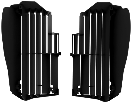 SUSPENSIE CADRU - Radiator louvers POLISPORT PERFORMANCE Negru