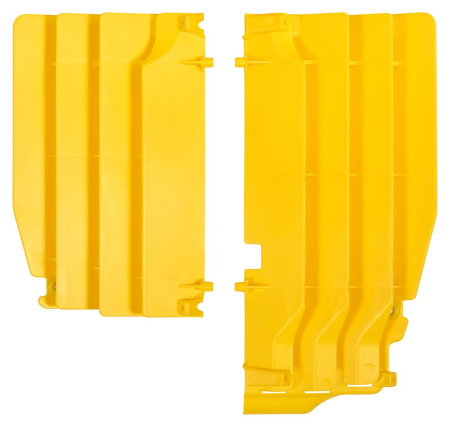 SUSPENSIE CADRU - Radiator louvers POLISPORT yellow RM 05