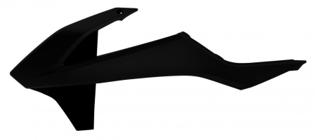 SUSPENSIE CADRU - Radiator scoops POLISPORT (pereche) Negru