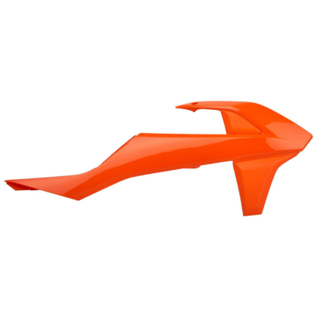 SUSPENSIE CADRU - Radiator scoops POLISPORT (pereche) orange KTM 16