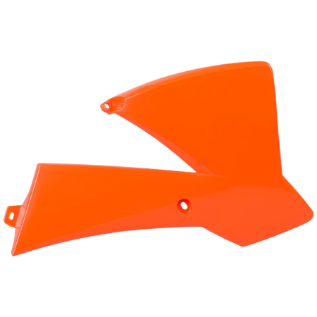Radiator scoops POLISPORT (pereche) orange KTM [1]