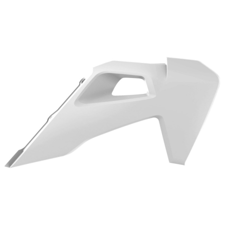 SUSPENSIE CADRU - Radiator scoops POLISPORT (pereche) White BD