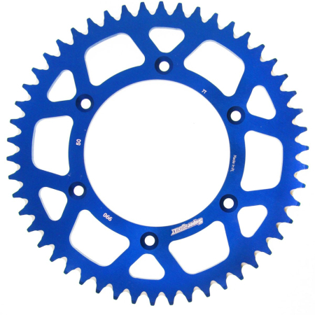 TRANSMISIE - Rear ALU sprocket SUPERSPROX Albastru 50T, 520