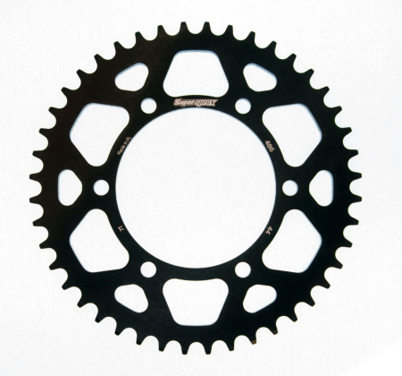 TRANSMISIE - Rear ALU sprocket SUPERSPROX Negru 44T, 520