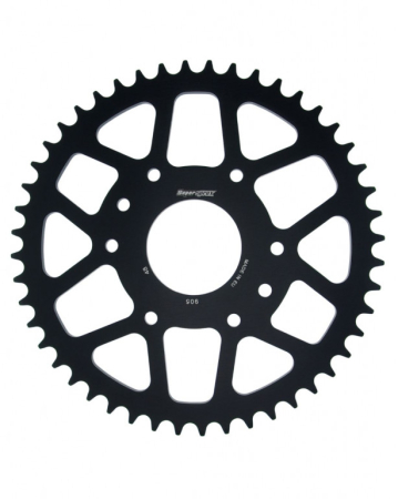 Transmisie  lant - Rear ALU sprocket SUPERSPROX Negru 48T, 520