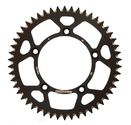 TRANSMISIE - Rear ALU sprocket SUPERSPROX Negru 50T, 420