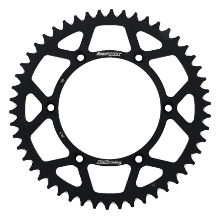 TRANSMISIE - Rear ALU sprocket SUPERSPROX Negru 50T, 520