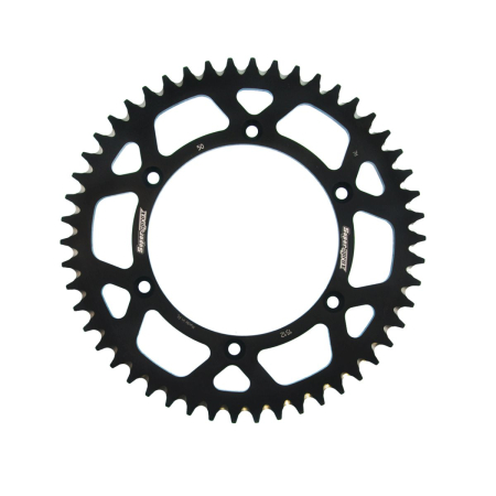 TRANSMISIE - Rear ALU sprocket SUPERSPROX Negru 50T, 520