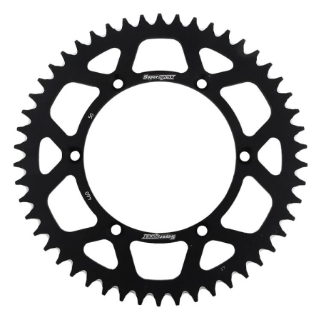 TRANSMISIE - Rear ALU sprocket SUPERSPROX Negru 50T, 520
