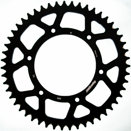 TRANSMISIE - Rear ALU sprocket SUPERSPROX Negru 51T, 520