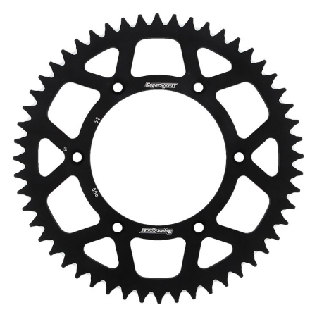 TRANSMISIE - Rear ALU sprocket SUPERSPROX Negru 52T, 520