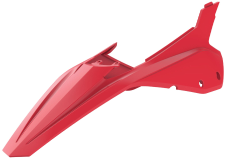 SUSPENSIE CADRU - Rear fender + side panels POLISPORT red Beta