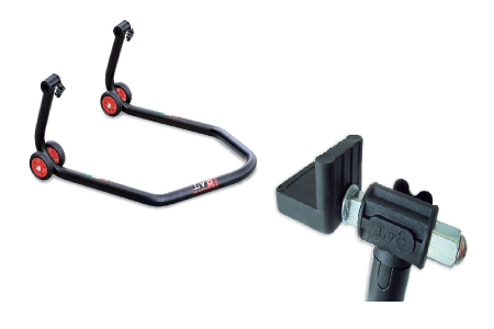 ATELIER & SERVICE - Rear low stand LV8 DIAVOL E620DL+E620/09 with rubber cursor kit