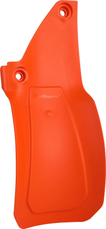 SUSPENSIE CADRU - Rear shock flap POLISPORT orange KTM
