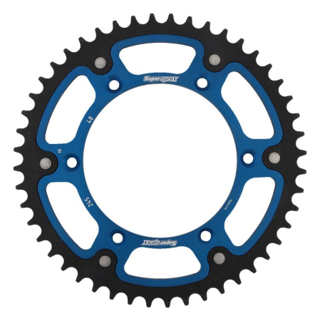 TRANSMISIE - Rear sprocket SUPERSPROX STEALTH Albastru 48T, 520