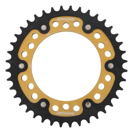 TRANSMISIE - Rear sprocket SUPERSPROX STEALTH auriu 40T, 530