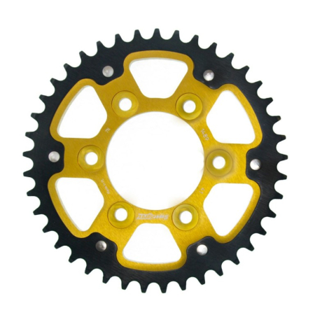 TRANSMISIE - Rear sprocket SUPERSPROX STEALTH auriu 41T, 525