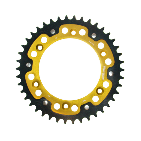 TRANSMISIE - Rear sprocket SUPERSPROX STEALTH auriu 42T, 520