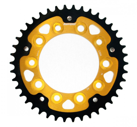 TRANSMISIE - Rear sprocket SUPERSPROX STEALTH auriu 42T, 525