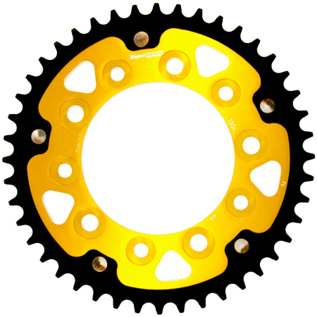 TRANSMISIE - Rear sprocket SUPERSPROX STEALTH auriu 44T, 525