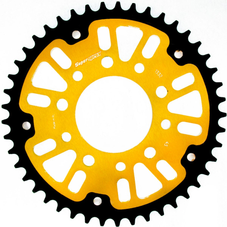 TRANSMISIE - Rear sprocket SUPERSPROX STEALTH auriu 45T, 525