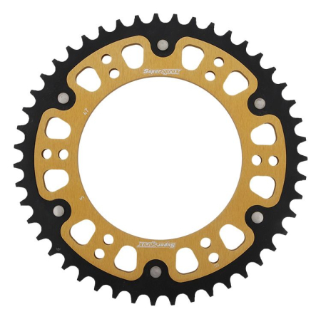 TRANSMISIE - Rear sprocket SUPERSPROX STEALTH auriu 47T, 520