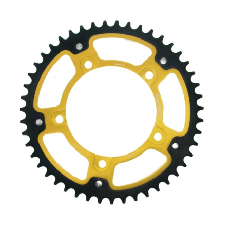 TRANSMISIE - Rear sprocket SUPERSPROX STEALTH auriu 47T, 525