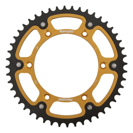 TRANSMISIE - Rear sprocket SUPERSPROX STEALTH auriu 48T, 520