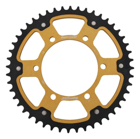 TRANSMISIE - Rear sprocket SUPERSPROX STEALTH auriu 48T, 525