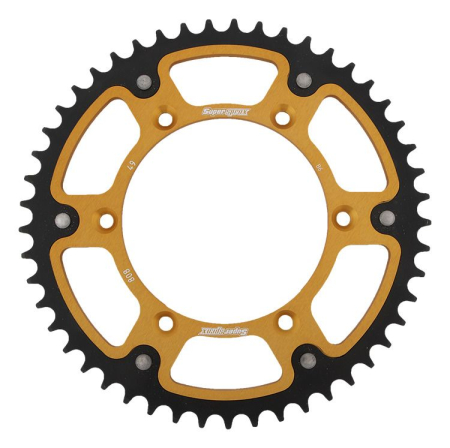 TRANSMISIE - Rear sprocket SUPERSPROX STEALTH auriu 49T, 520