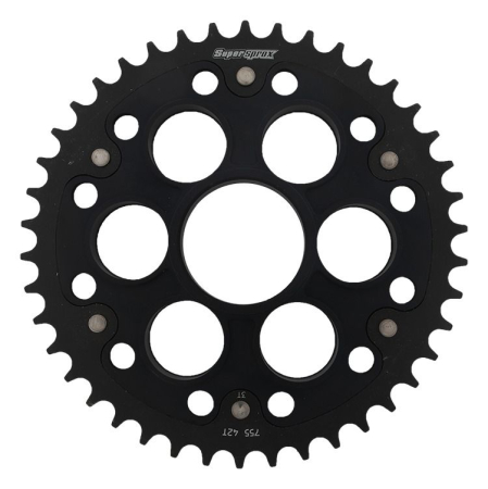 TRANSMISIE - Rear sprocket SUPERSPROX STEALTH Negru 42T, 520