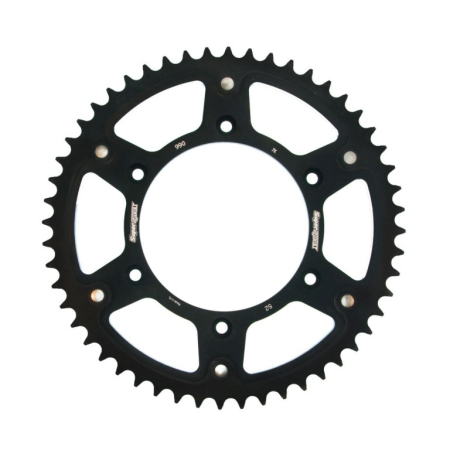 TRANSMISIE - Rear sprocket SUPERSPROX STEALTH Negru 52T, 520