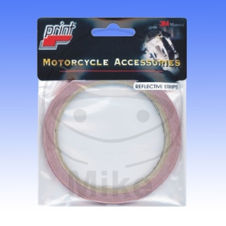 Abtibilde - Reflective strips JMT Rosu width 7mm length 6m