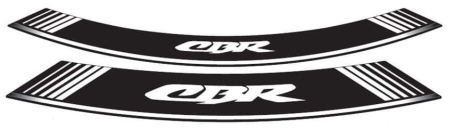 SUSPENSIE CADRU - Rim strip PUIG CBR Alb set of 8 rim strips